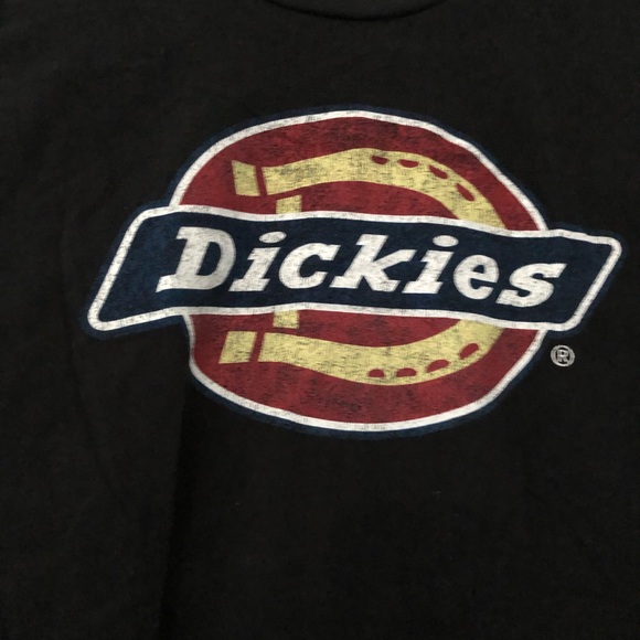 Dickies Black Logo Tee Shirt Dress - Picture 3 of 4